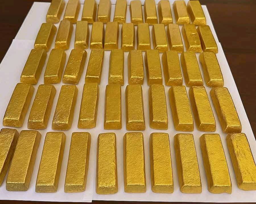 Goldbarren aus Afrika - Höchste Reinheit